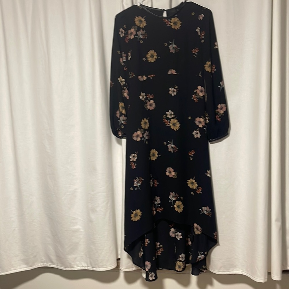 High low floral dress.